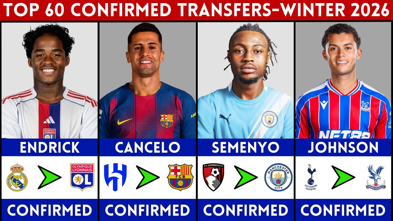 Transfer Market Heat Up: Latest Confirmed Football Deals and Winter Window Highlights